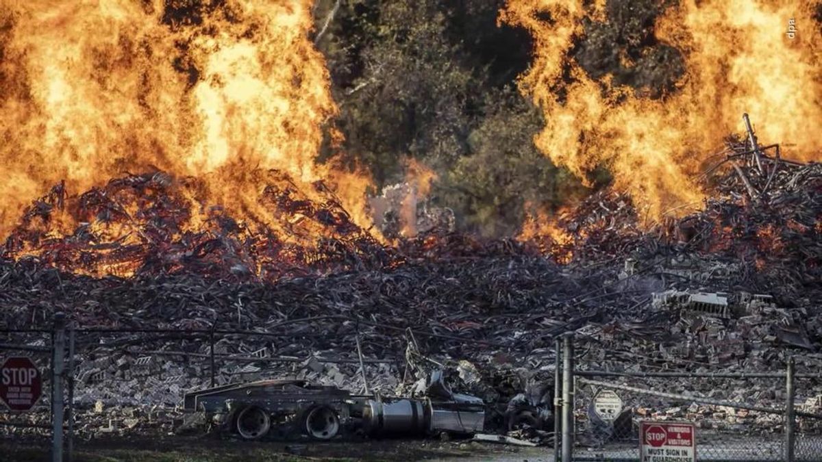 Jim Beam: Feuer vernichtet mehrere Millionen Liter Whiskey