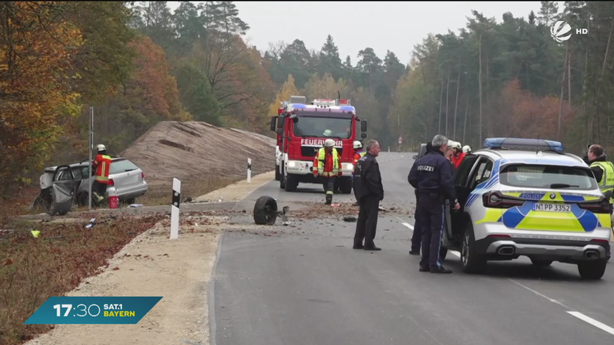 Tödlicher Unfall bei Allersberg: 61-Jähriger kracht in Baum