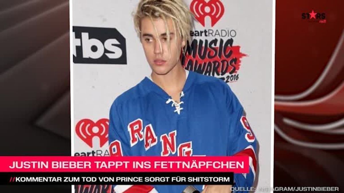Für diesen Post erntet Justin Bieber einen Shitstorm