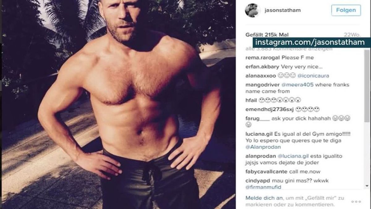 Jason Statham: So kriegst du sein Sixpack!