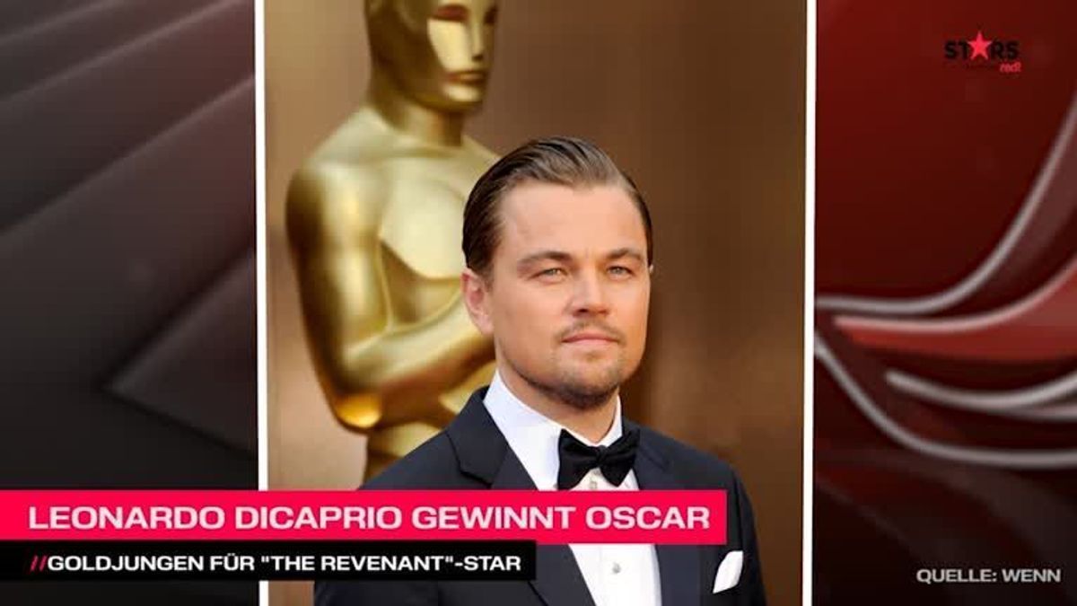 Oscars 2016: Endlich ein Goldjunge für Leonardo DiCaprio