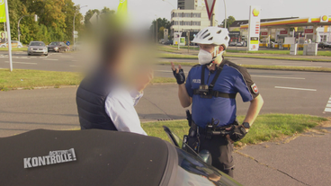 Thema u. a.: Auf Streife mit der Fahrradpolizei