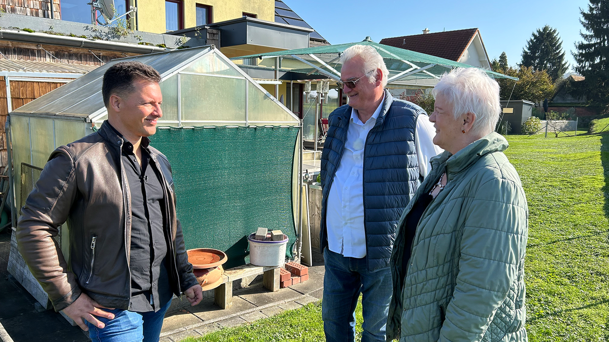 Grundstück unter Wasser