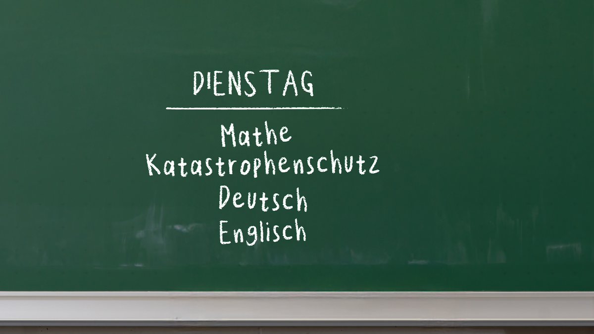 Bald Katastrophenschutz auf dem Stundenplan?