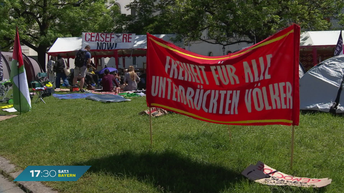 Pro-Palästina-Protest-Camp in München: Gericht kippt Verbot