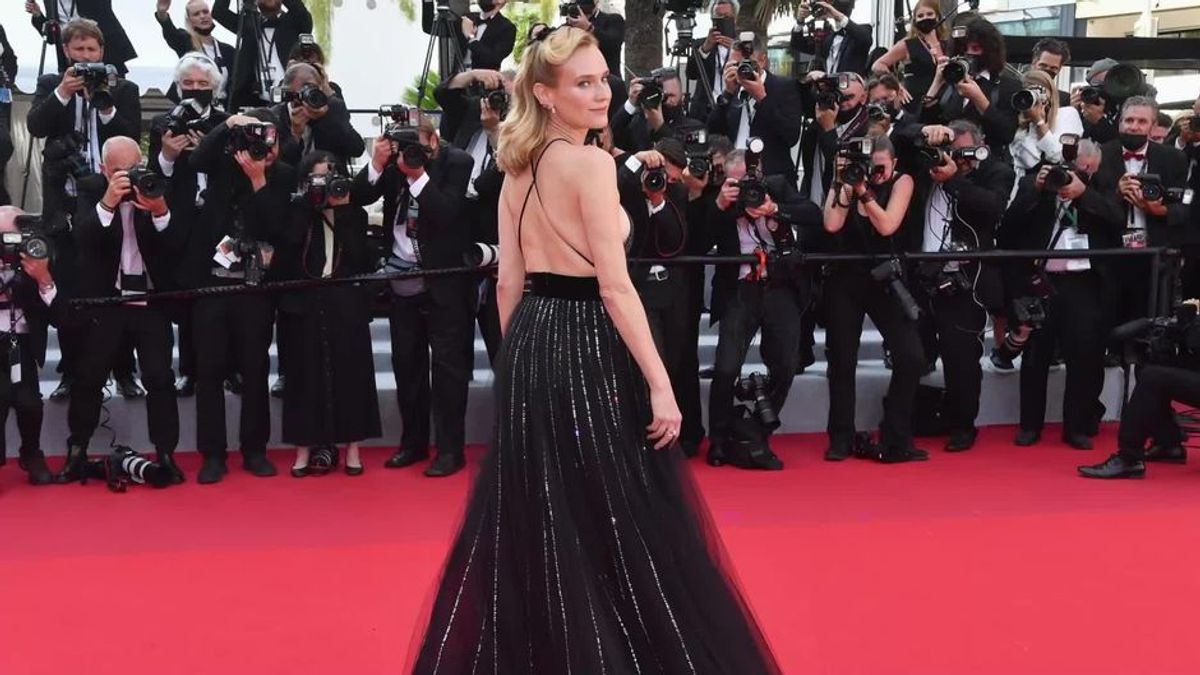 Diane Kruger: Sexy Sideboob-Hammer in Cannes