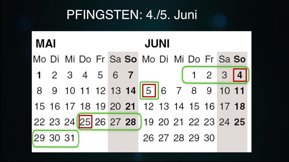 Brückentage 2017: So bekommst du mit 31 Urlaubstagen 71 Tage frei