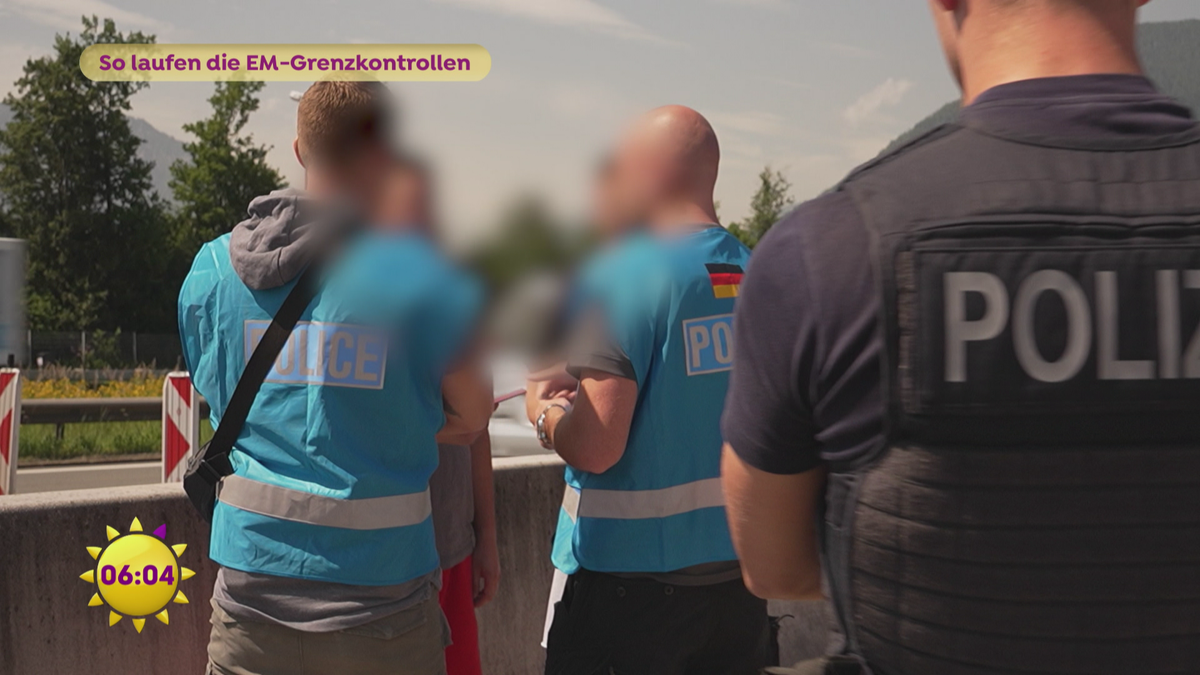 EM-Grenzkontrollen: Im Einsatz für eine friedliche Europameisterschaft