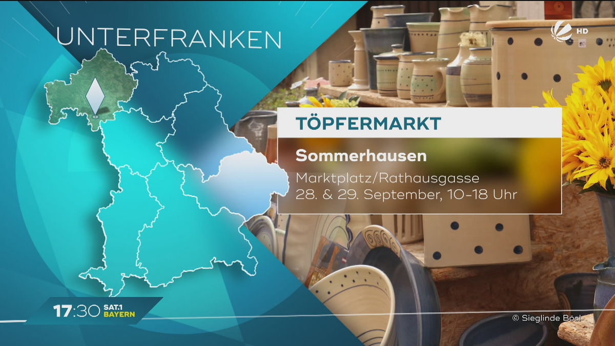 Mein Bayern erleben - Freizeittipps: Töpfermarkt bis Straßenkirchweih