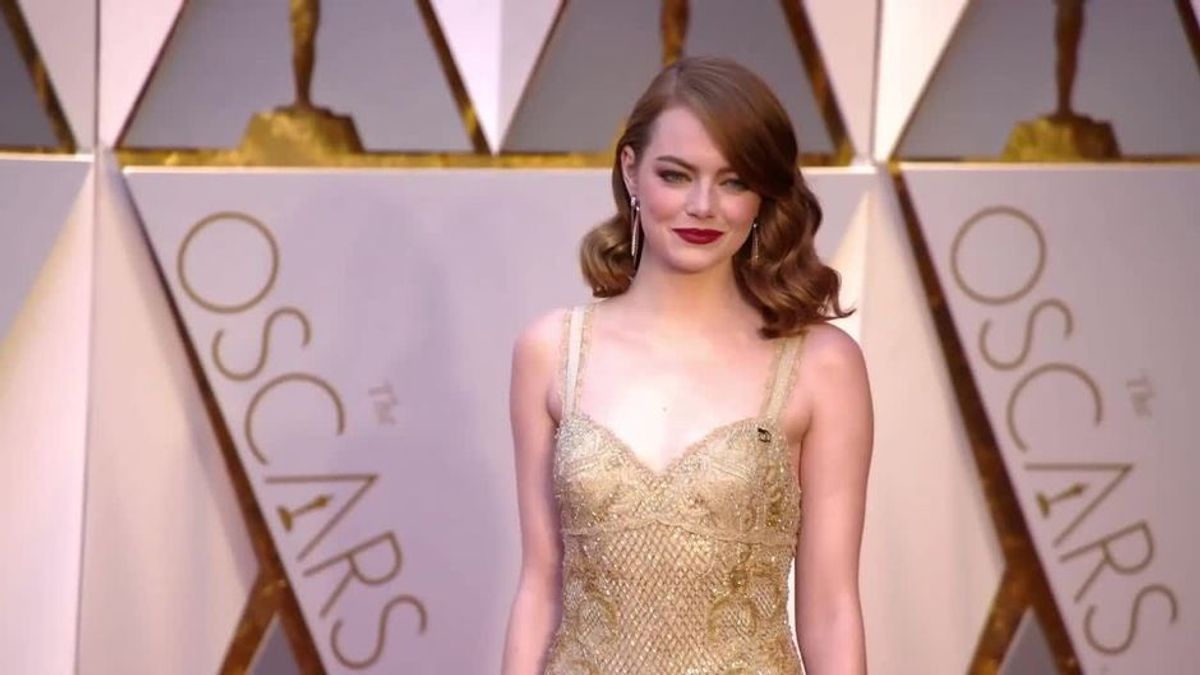 Oscars 2017: Mit diesem Accessoire setzt Emma Stone ein geheimes Zeichen