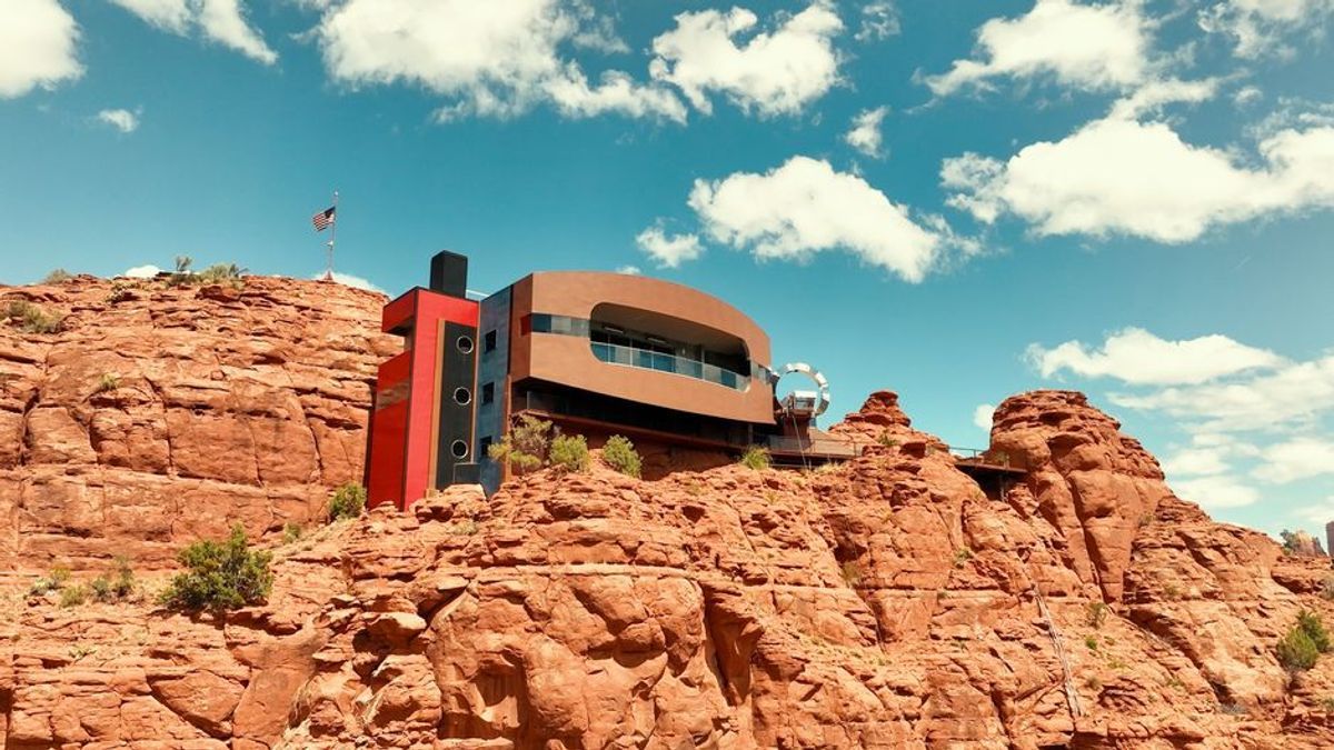 Das Klippenhaus in Arizona: Er machte das Unmögliche möglich!