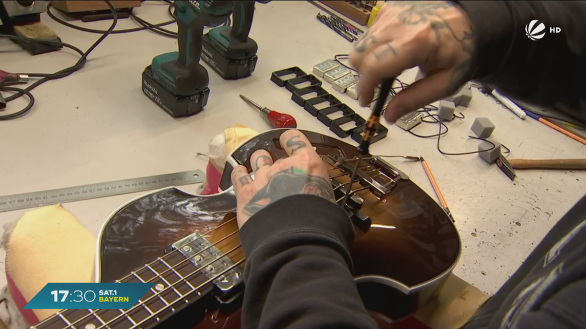 Paul McCartney’s Gitarre aufgetaucht: Restauration in Mittelfranken