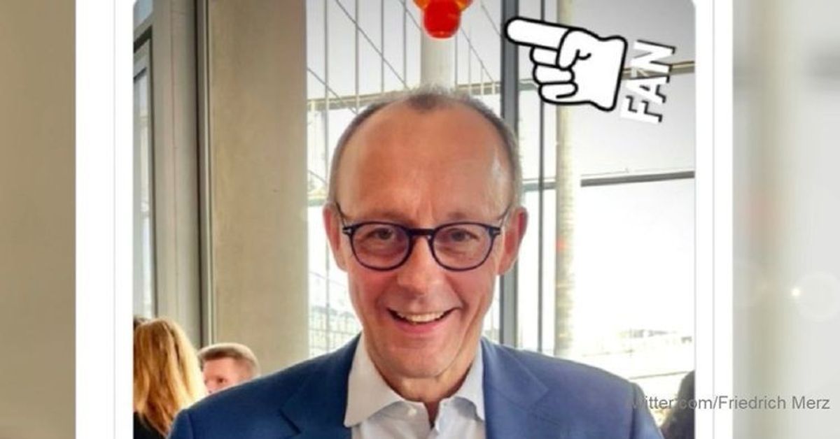 Dieses Bild von Friedrich Merz sorgt für Spott bei Twitter