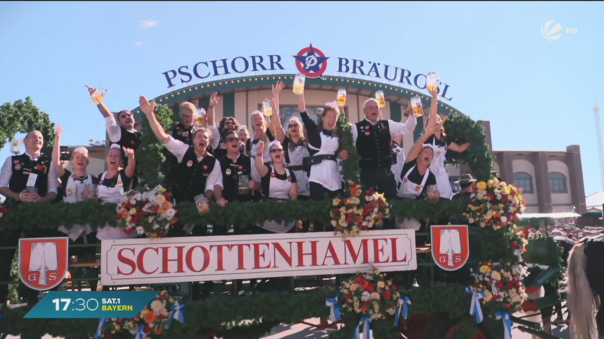 Wiesn-Auftakt in München: Rekordhitze, volle Zelte und viele Notfälle