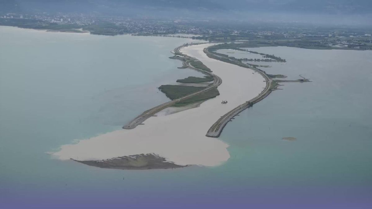 Mysteriöse Sandinsel im Bodensee gibt Rätsel auf