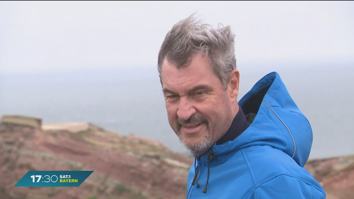 Söder auf Helgoland: 16.000 Euro Kosten für Bayerns Steuerzahler