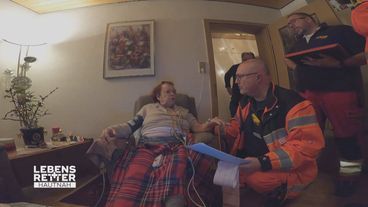 Einsatzgebiet Stuttgart: Ältere Patientin mit Herzproblemen