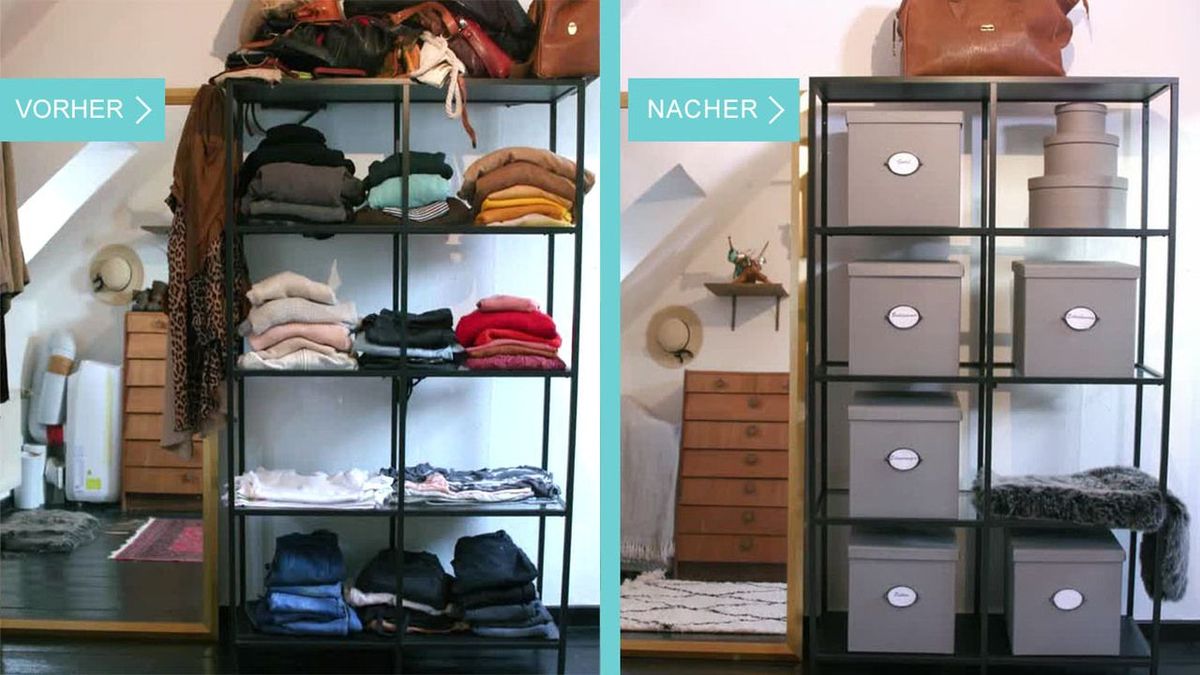 Kleiderschrank Organizer: so bleibt es ordentlich!