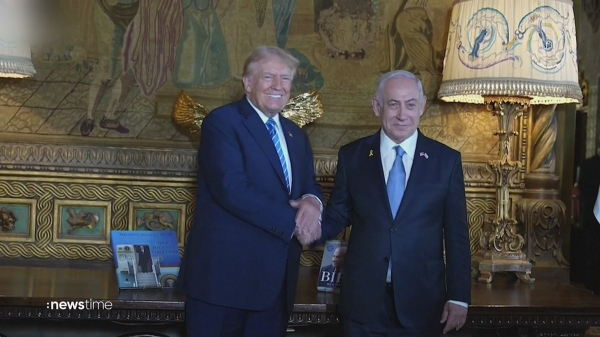 Treffen mit Netanjahu: Donald Trump teilt scharf gegen Kamala Harris aus