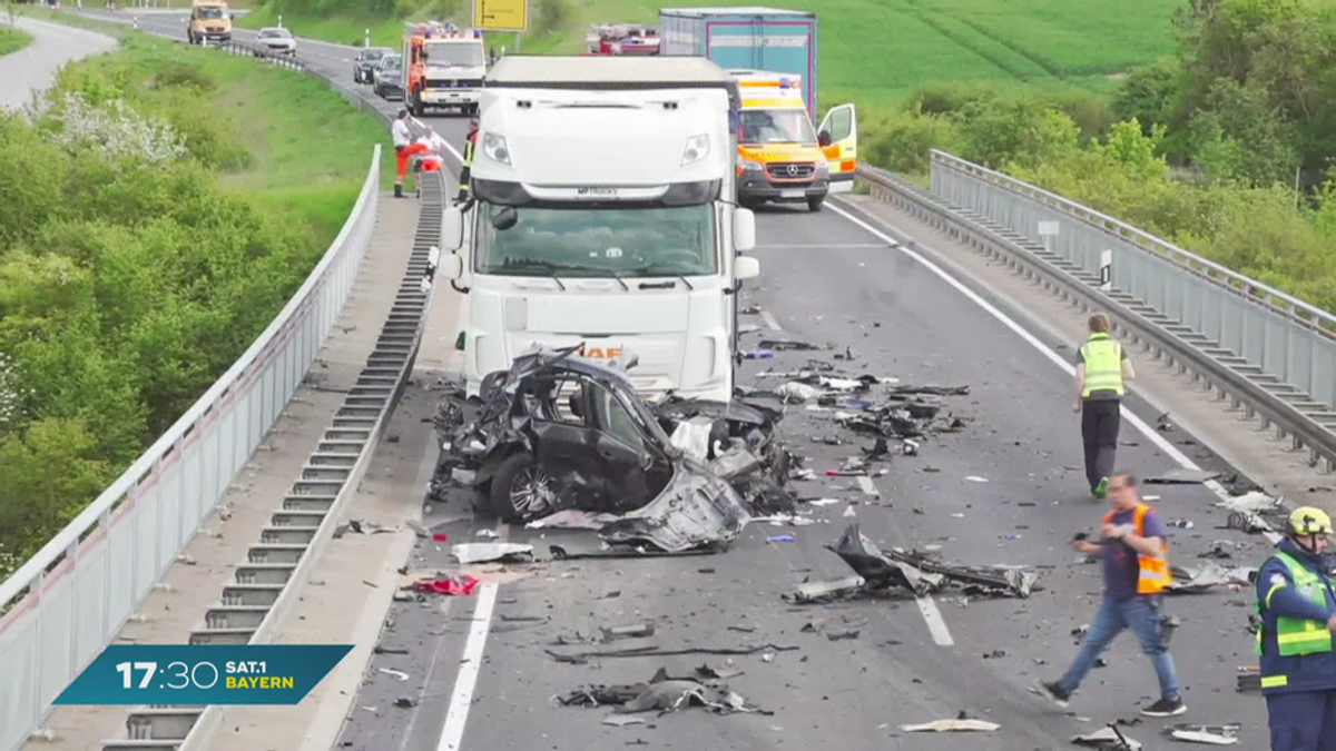 Bad Neustadt an der Saale: Tödlicher Verkehrsunfall auf B279