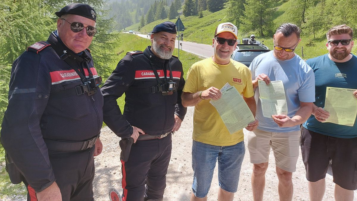 Thema u.a.: Geschwindigkeitskontrollen in Südtirol