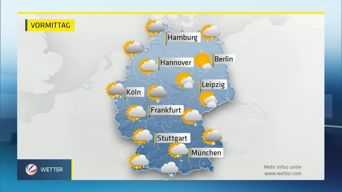 Das SAT.1-Wetter am 25.04.2016