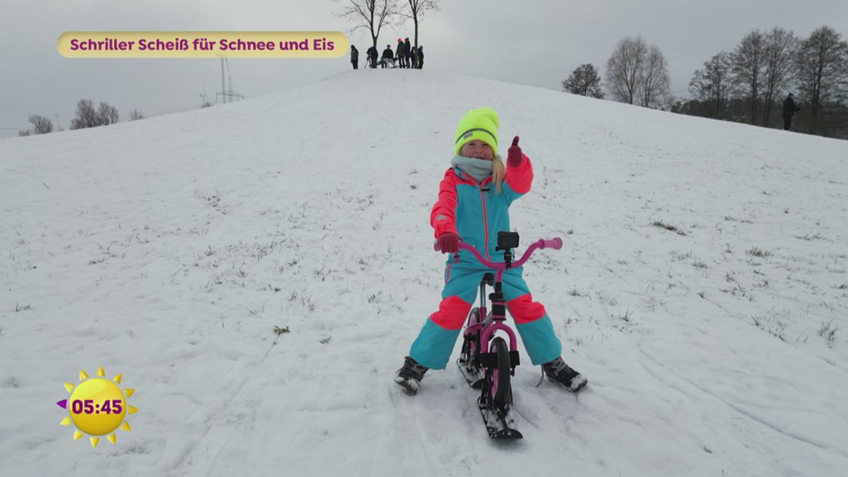 Schriller Scheiß für Schnee und Eis