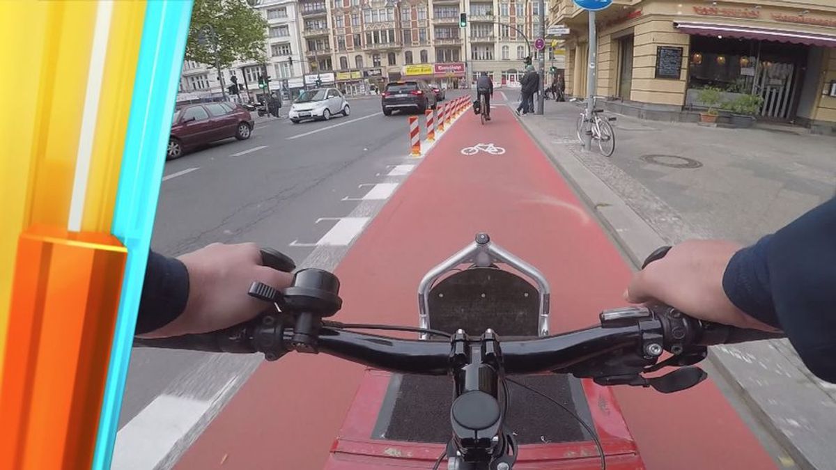 Tag des Fahrrads: Zwischen Lenker und Lenkrad