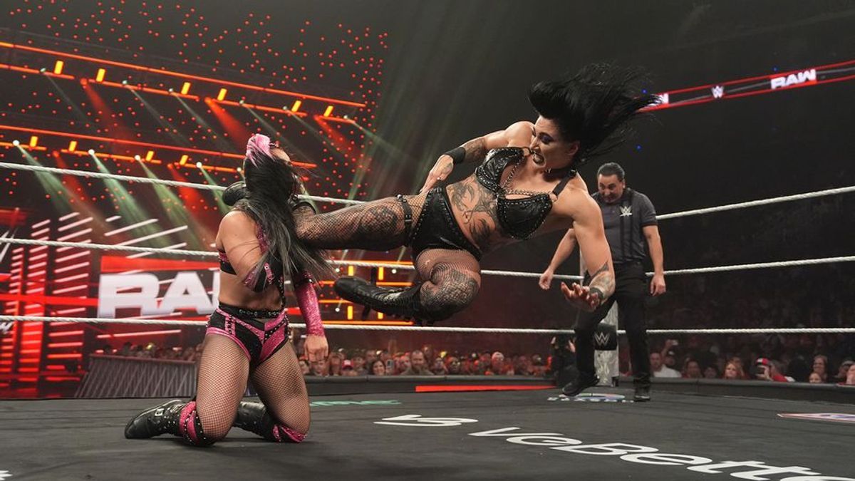 Rhea Ripleys Match gegen Roxanne Perez eskaliert komplett