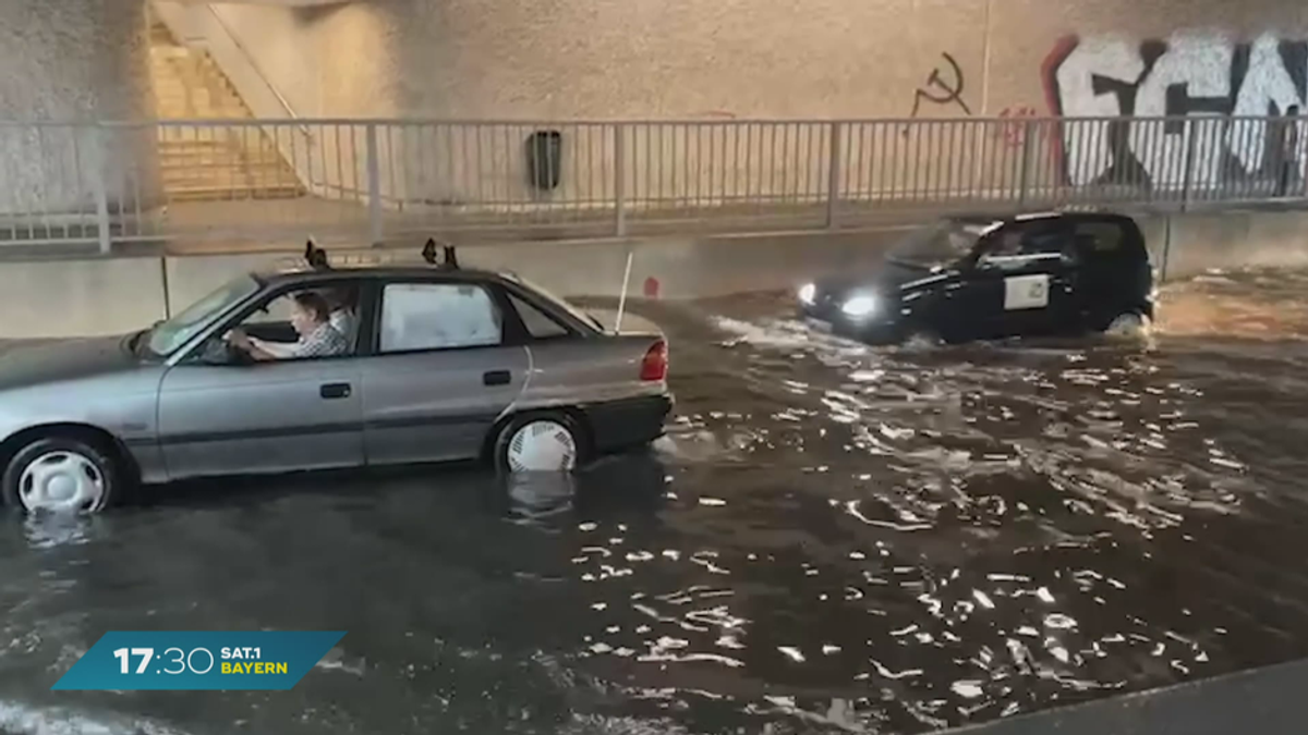 Unwetter in Bayern: Hier sind heftige Gewitter zu erwarten