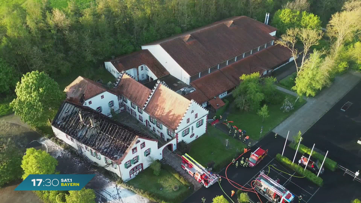 Brand in Weißer Mühle in Estenfeld: Ursache steht fest