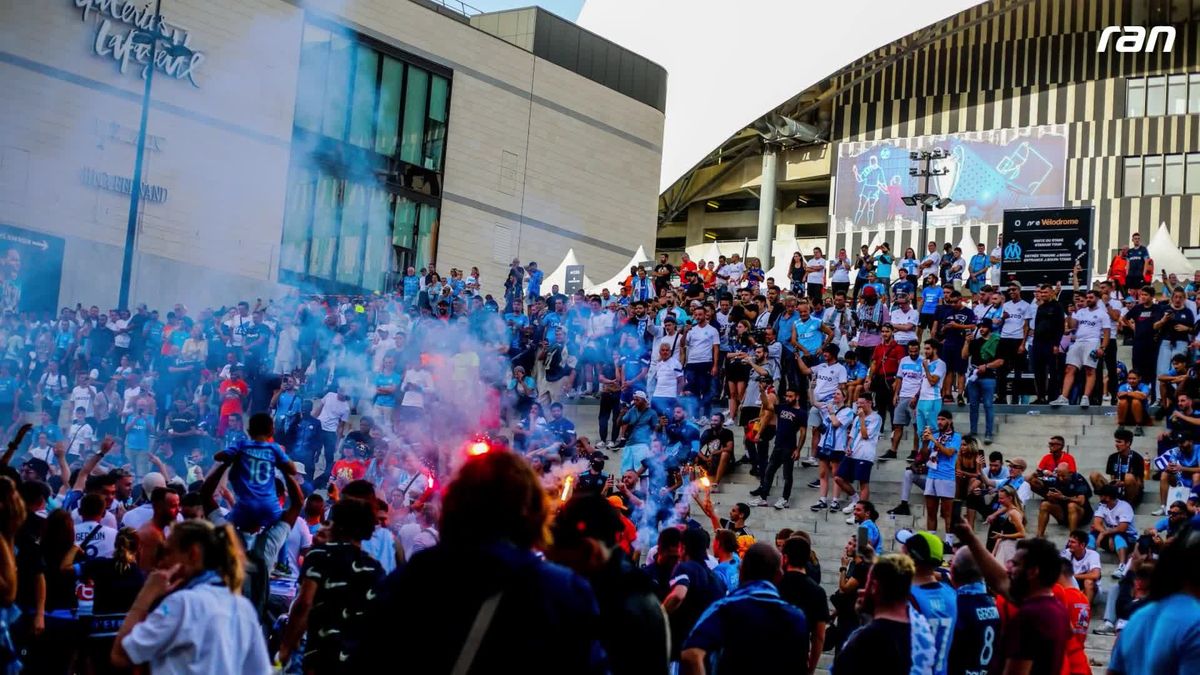 OM gegen SGE: Marseille versinkt im Fußball-Chaos