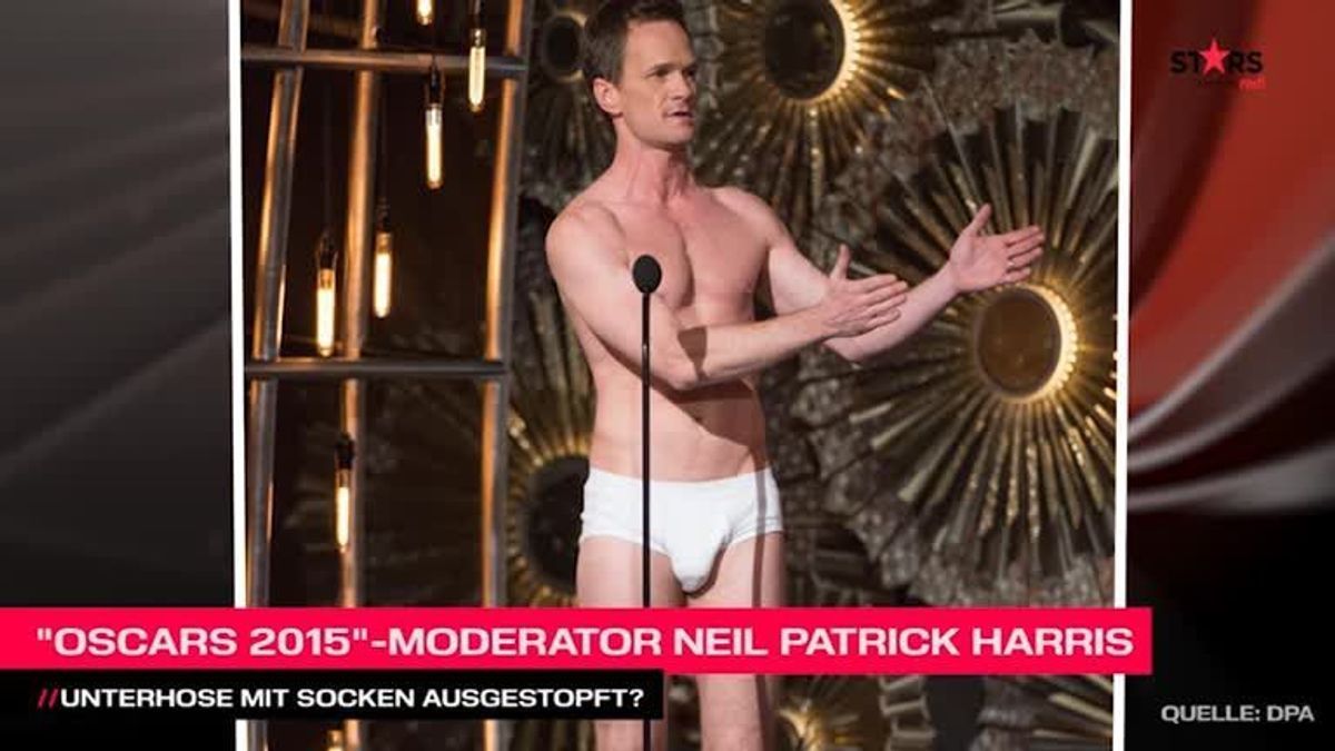 Oscars ® 2015: Neil Patrick Harris schummelt bei der Unterhosen-Performance