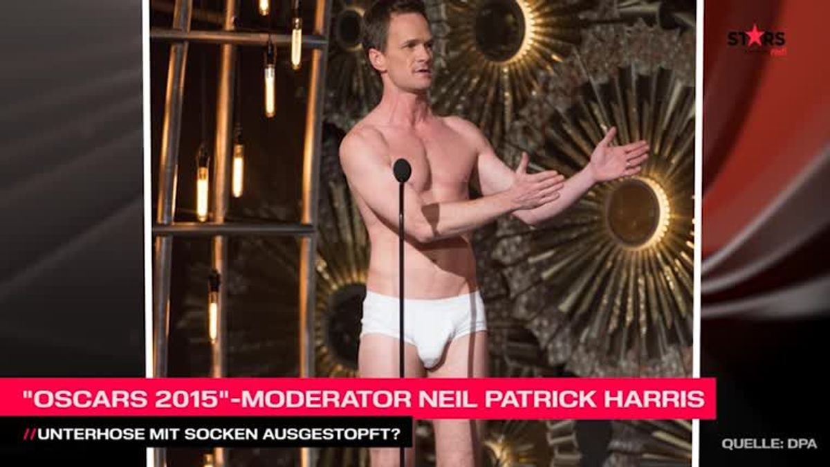 Oscars ® 2015: Neil Patrick Harris schummelt bei der Unterhosen-Performance