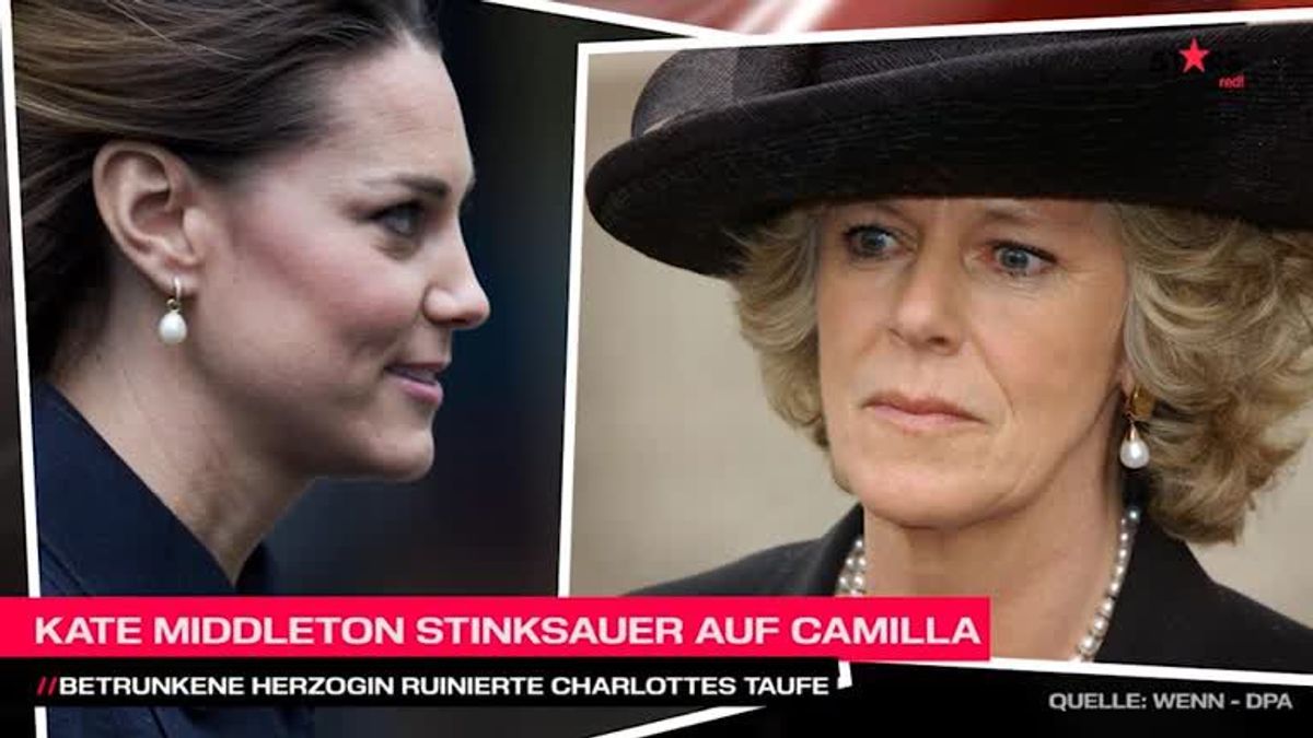 Kate Middleton stinksauer auf Camilla