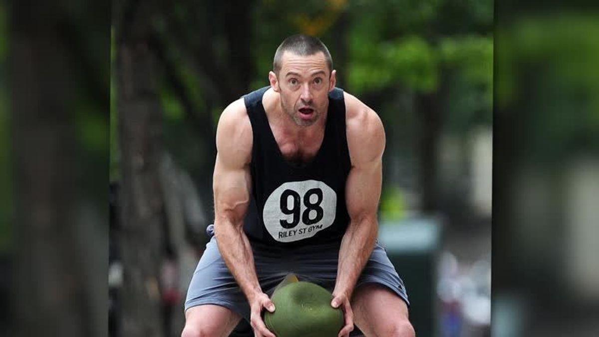 Hugh Jackman stählt seinen Körper für Pan