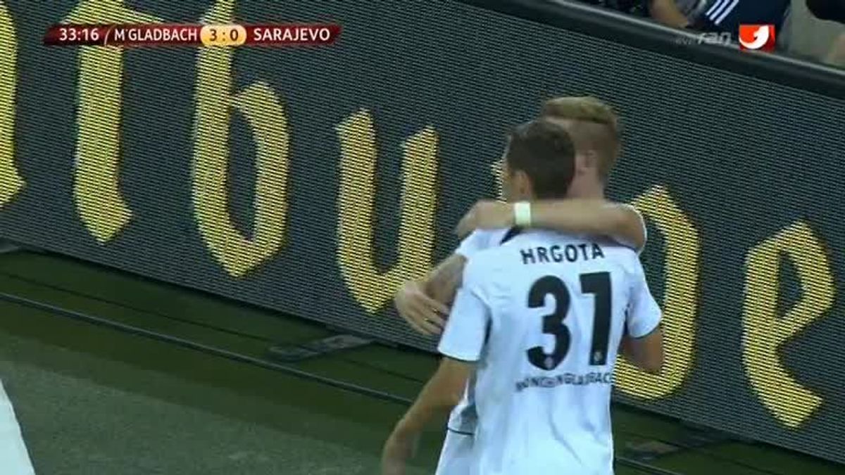 Gladbach - Sarajevo: Tore