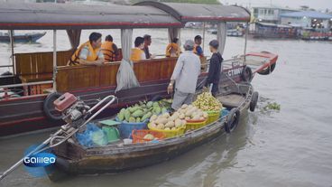 Einkaufserlebnis auf dem Wasser: Die schwimmenden Händler Vietnams
