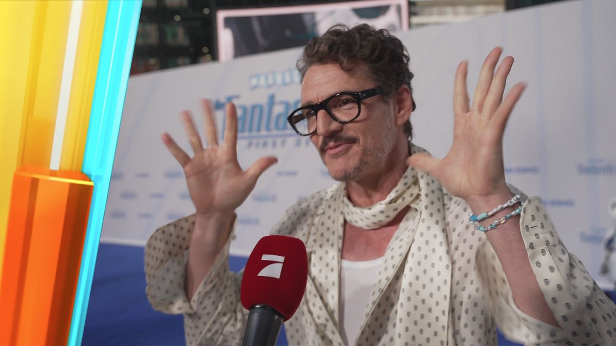 Pedro Pascal in Berlin: Die "Fantastic Four" Premiere macht ihn nervös