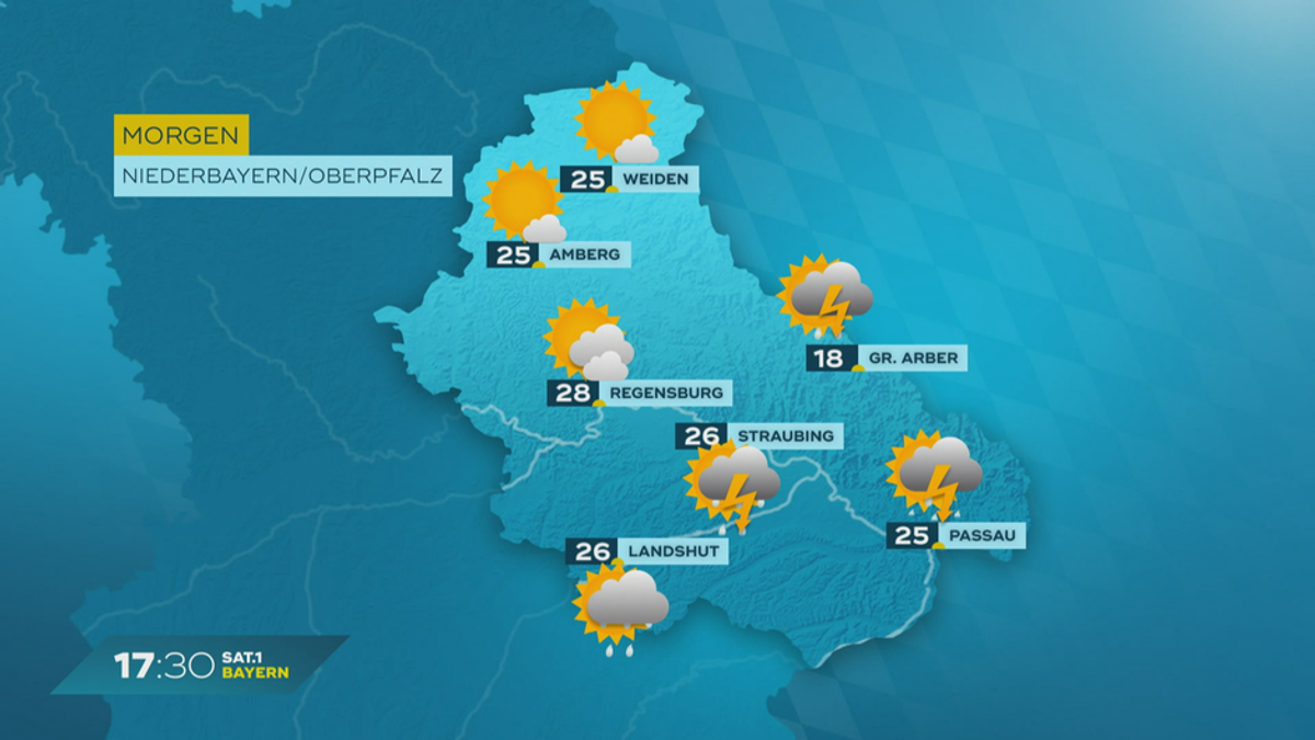 Das Bayern-Wetter vom 07.06.2024: Sonne in Bayern?