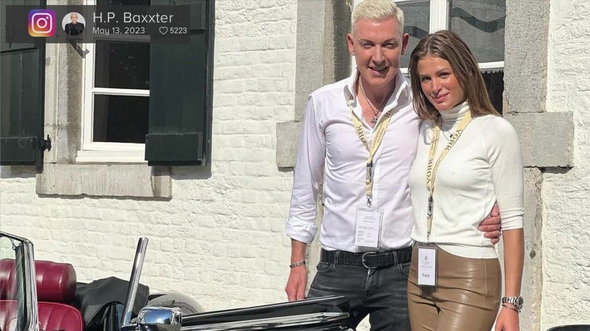 37 Jahre jünger: Scooter-Frontman H.P. Baxxter hat eine neue Freundin