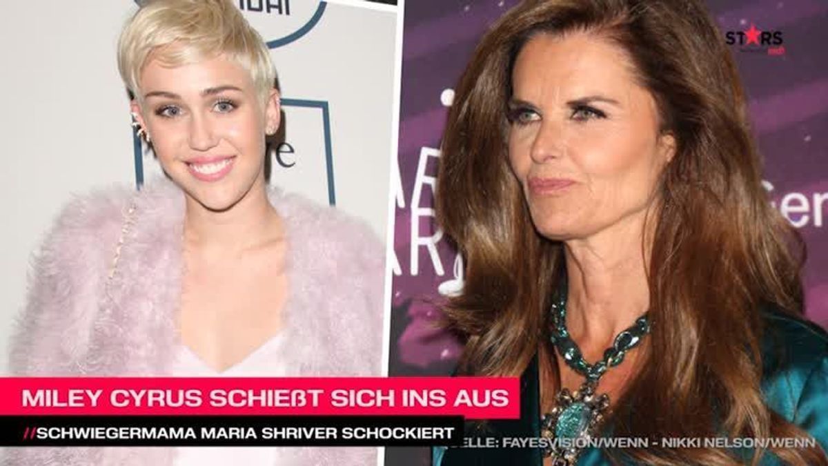 Miley Cyrus schießt sich bei Patrick Schwarzeneggers Mutter ins Aus