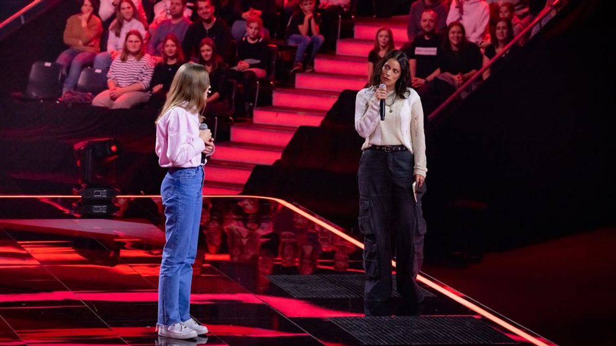 Ein wunderschöner Freundschaftsbeweis: Stefanie Kloß singt nur für Leonie