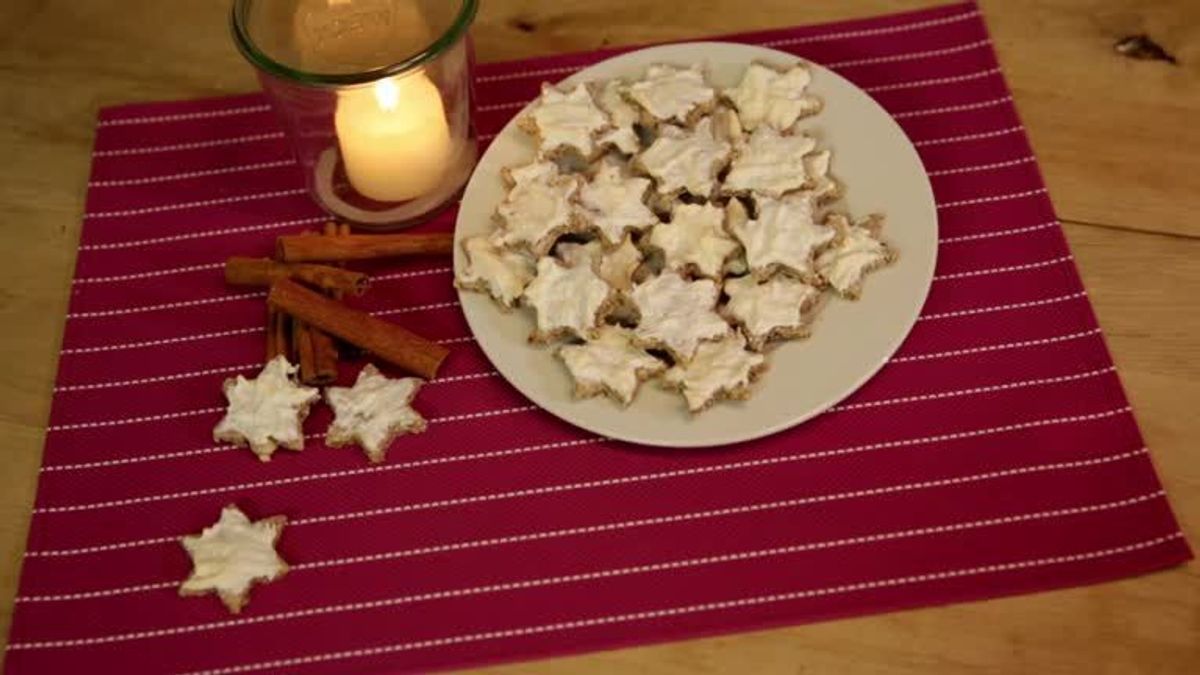 Zimtsterne: Weihnachtsrezept