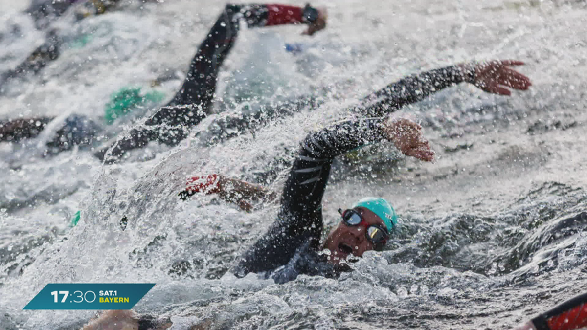 Challenge Roth: 3.500 Sportler beim Triathlon-Wettkampf
