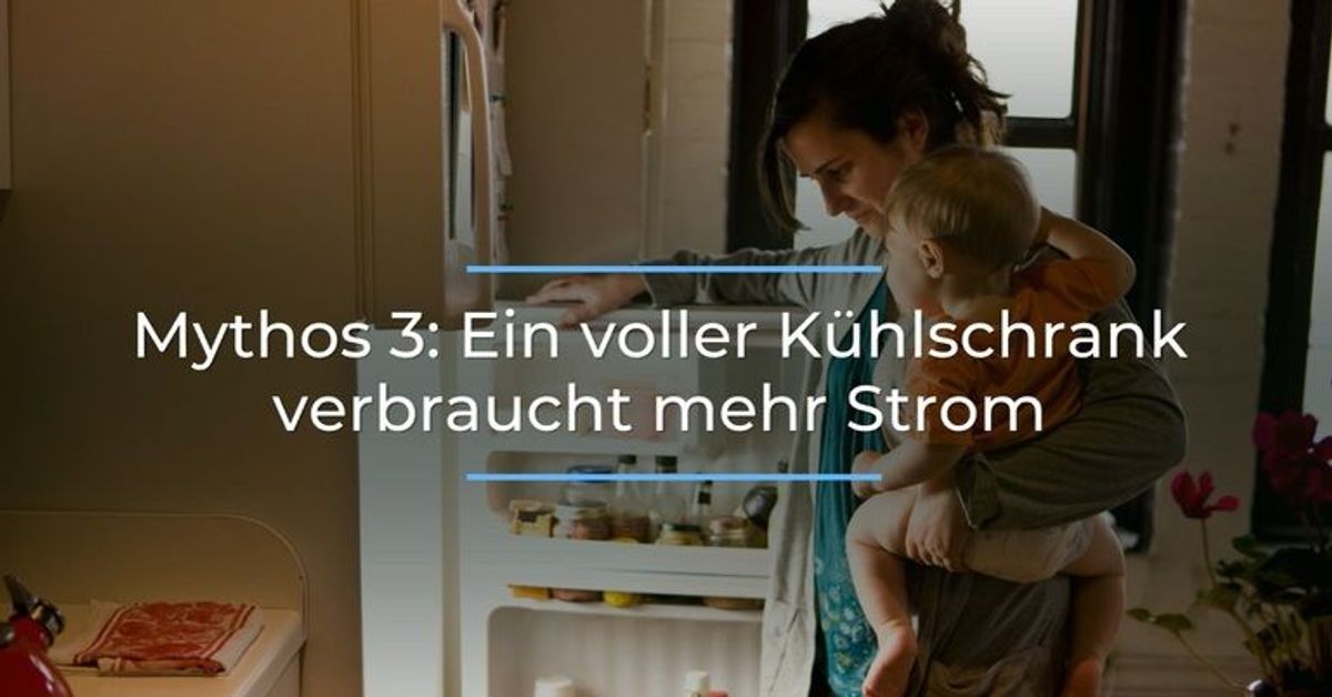 Standby-Modus, leerer Kühlschrank & Co.: Stromspar-Mythen im Test