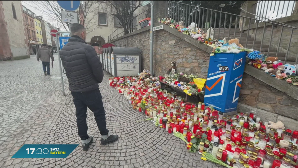 Messer-Attacke in Aschaffenburg: Er stoppte den Angreifer