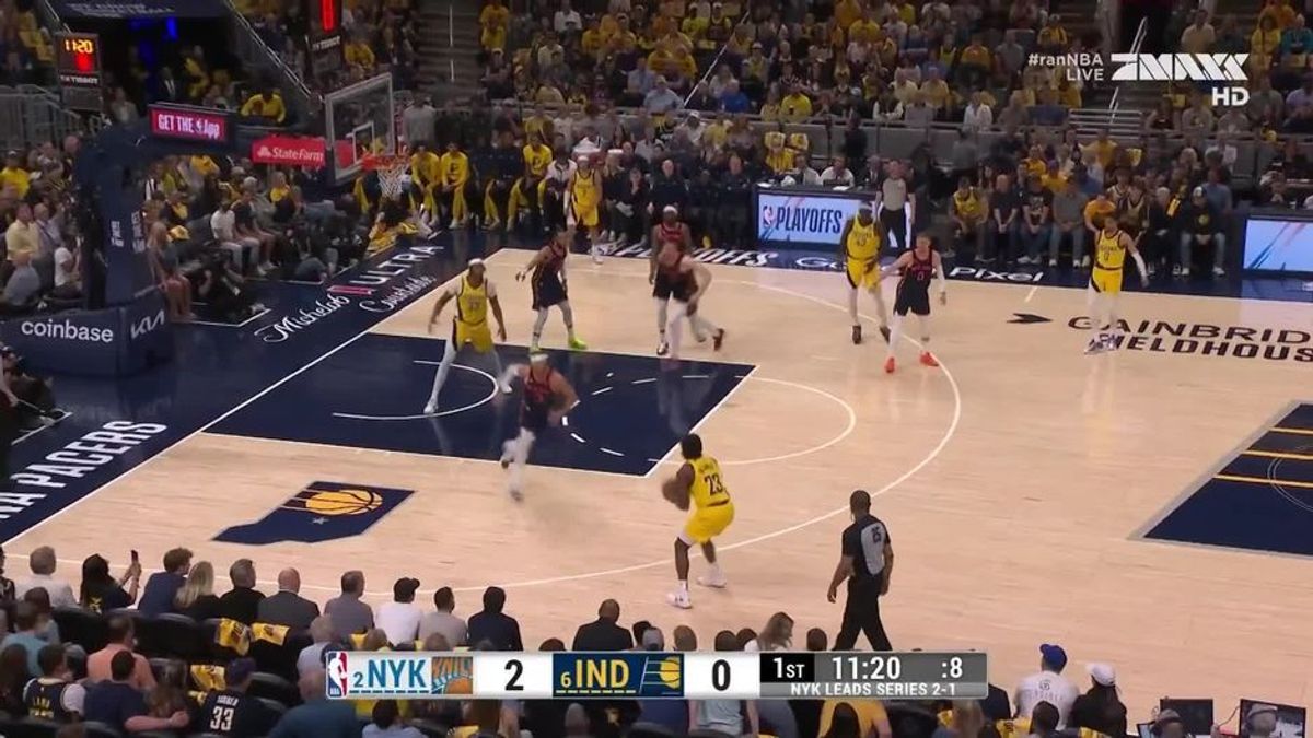 NBA: Indiana Pacers vs New York Knicks in voller Länge