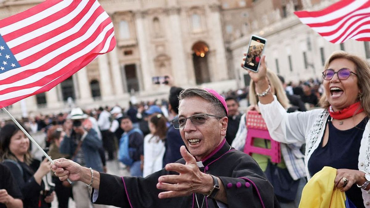 USA feiern ihren Papst