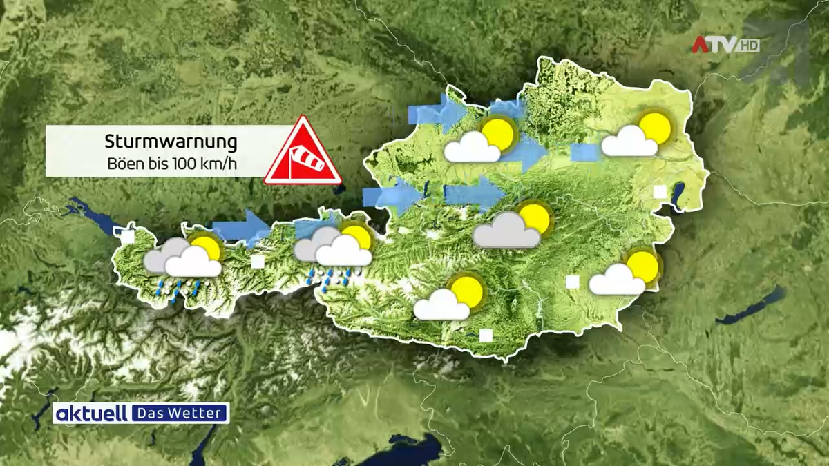 Aktuell: Das Wetter vom 23.10.2025